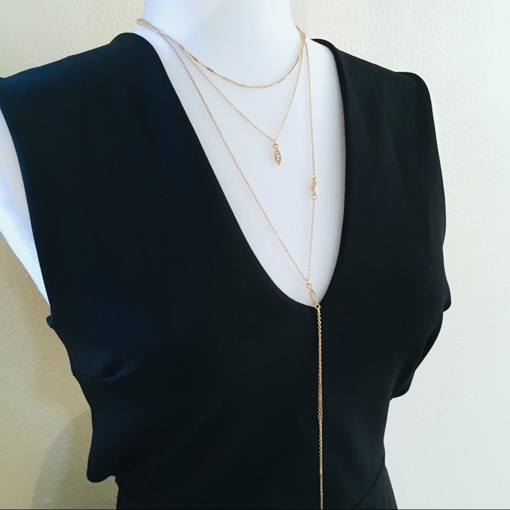 Nordstrom Cross-back Black Jumpsuit - Picture 6 of 8